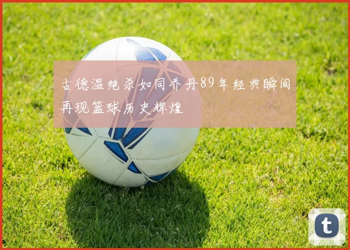 古德温绝杀如同乔丹89年经典瞬间再现篮球历史辉煌